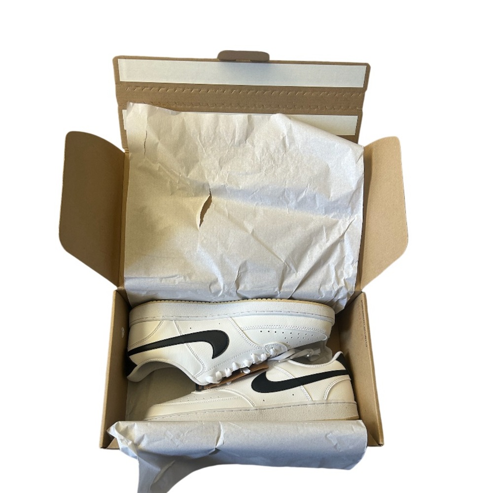 Nike Men's Court Vision Low Next Nature Sneakers Size 10.5 Lace-Up Athletic